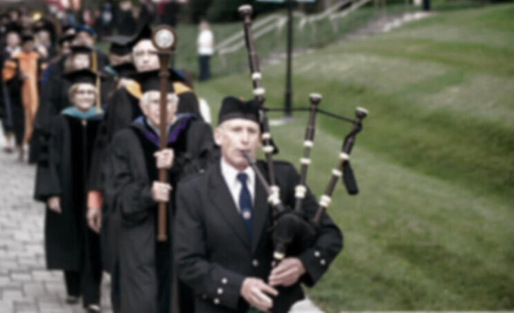 Brian Widelitz playing at the university